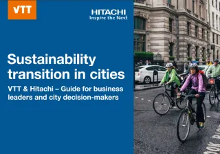 cover vtt hitachi sustainability transition in cities white paper